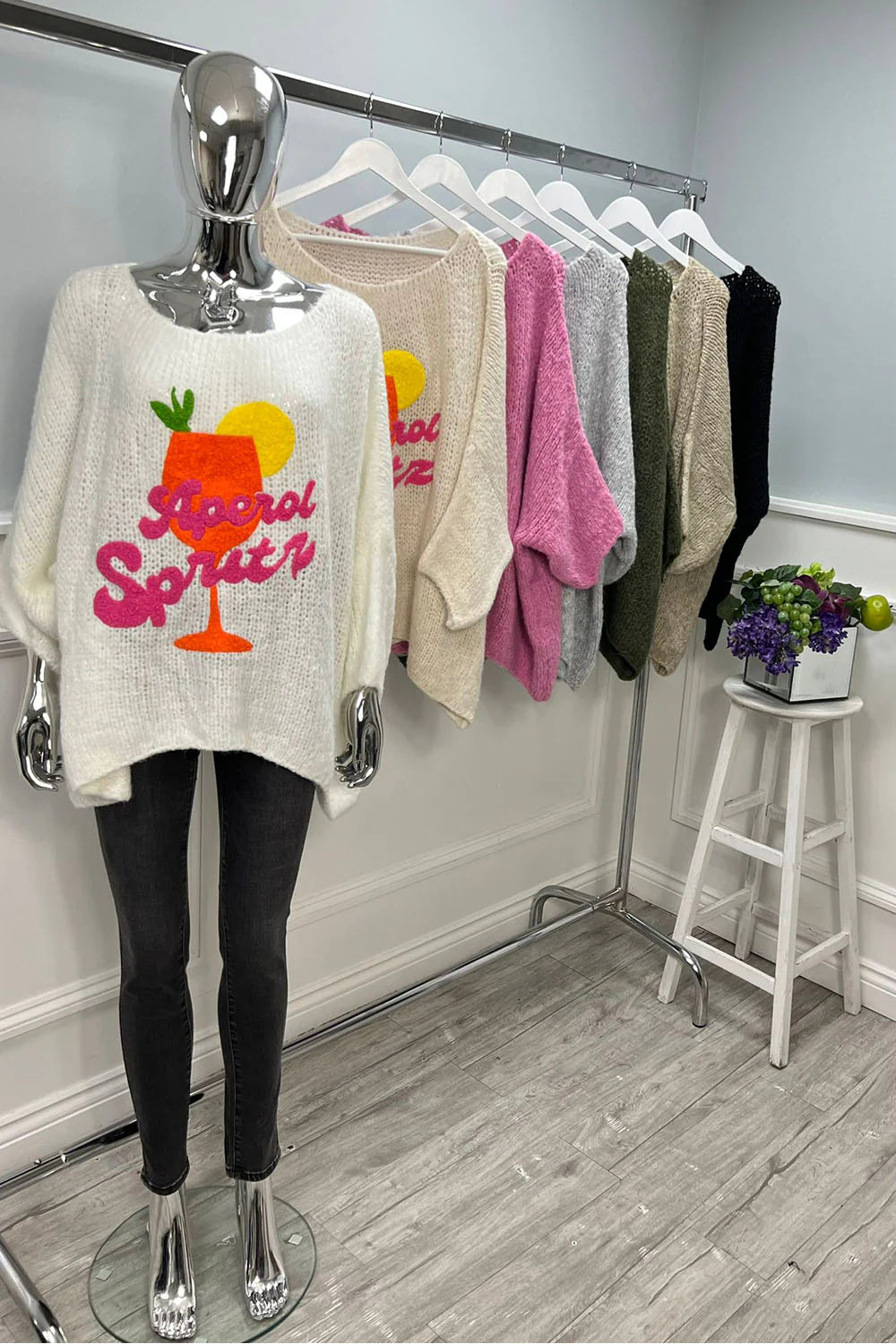 Hazel Aperol jumper