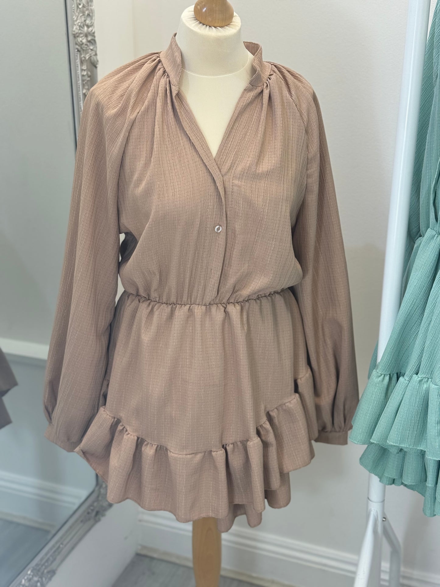 Autumn Frill Bottom Playsuit