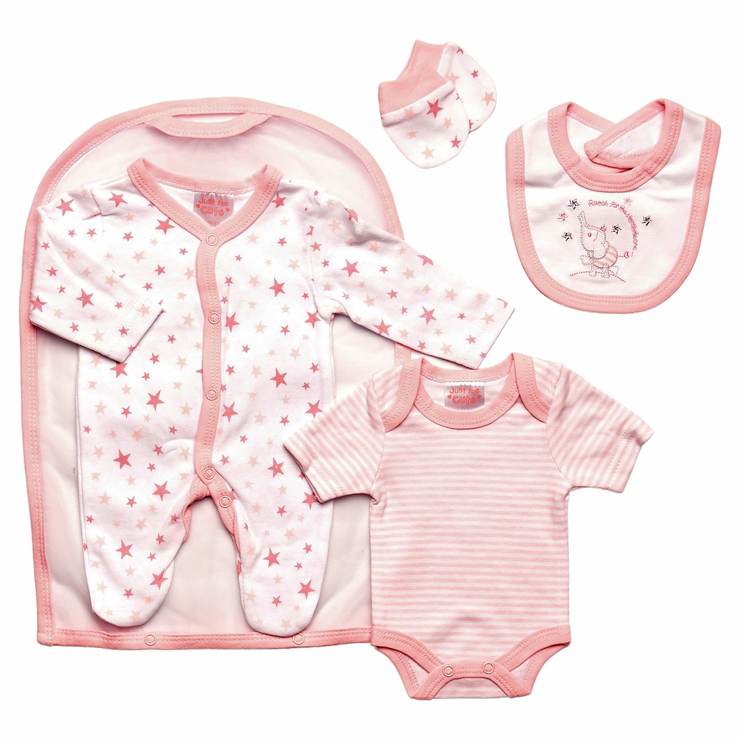 Elephant pink baby sets prem