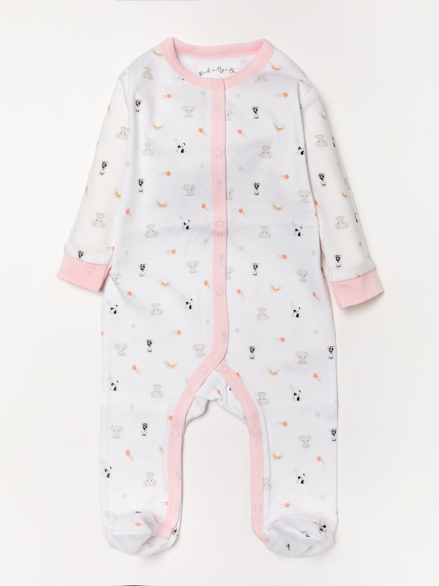 "safari dreaming" elephant baby girl sets