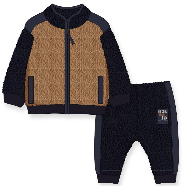 Teddy Fur Fleece Coat, BONBONS BOUTIQUES LTD