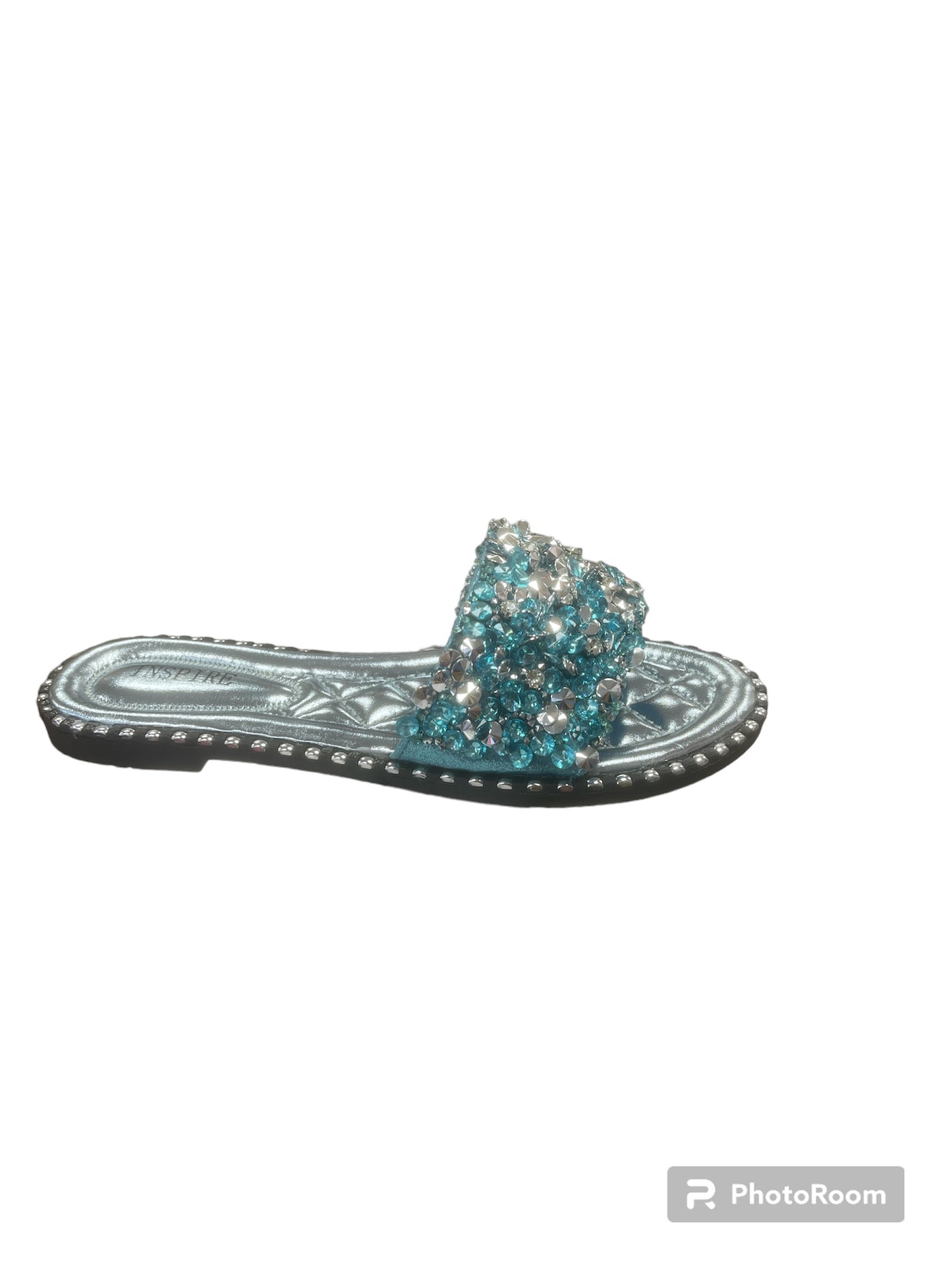 ￼ sky, blue sandal ￼