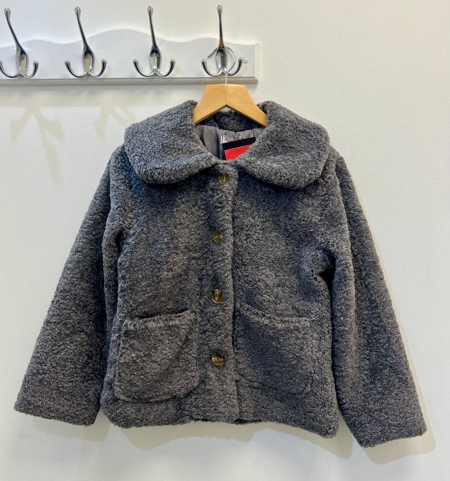 Kids Isabella Teddy Bear Coat