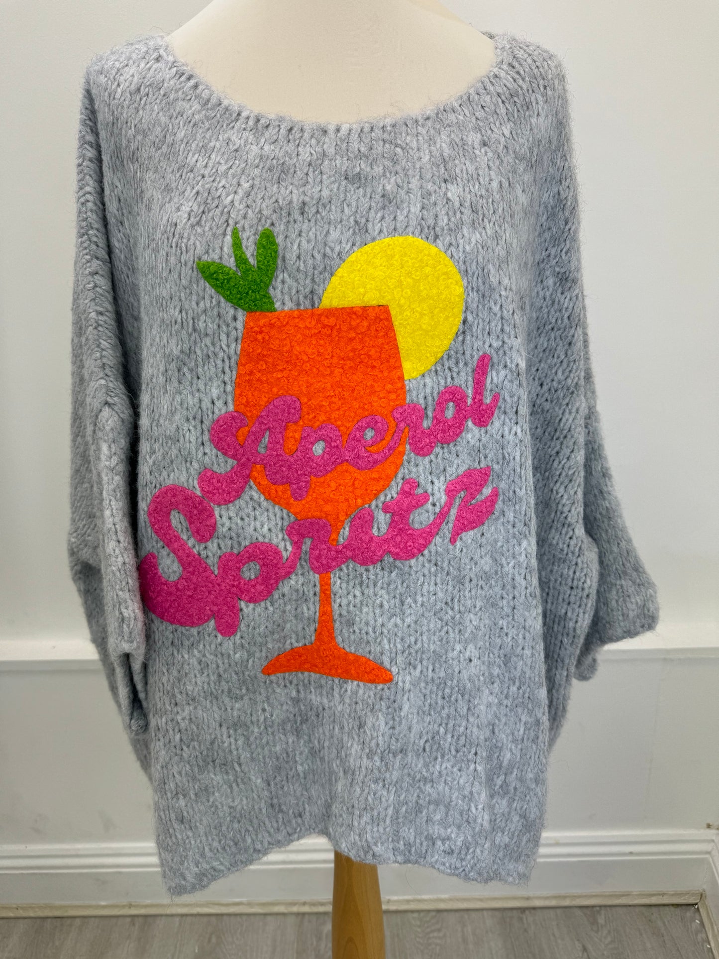 Hazel Aperol jumper