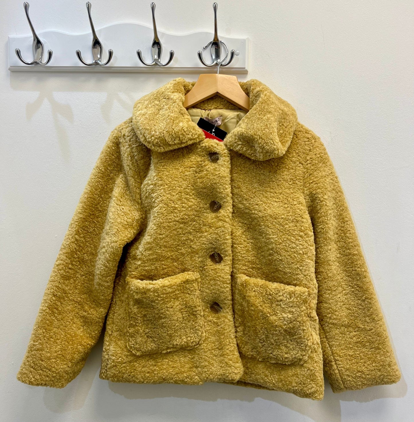 Kids Isabella Teddy Bear Coat