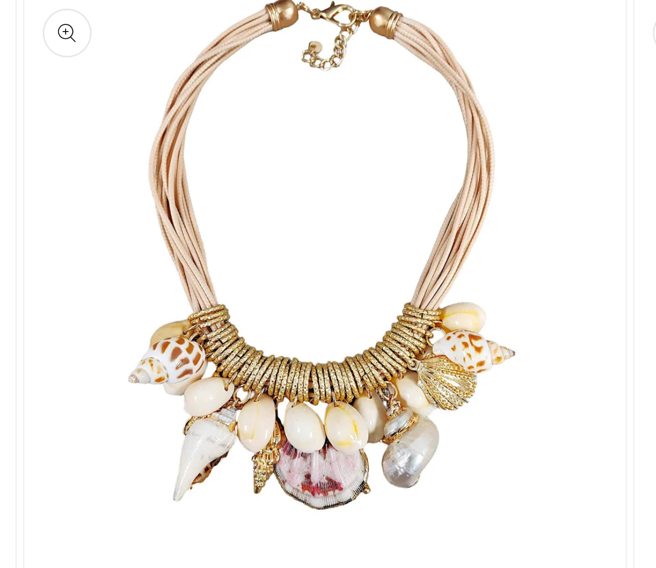 Seashell necklace