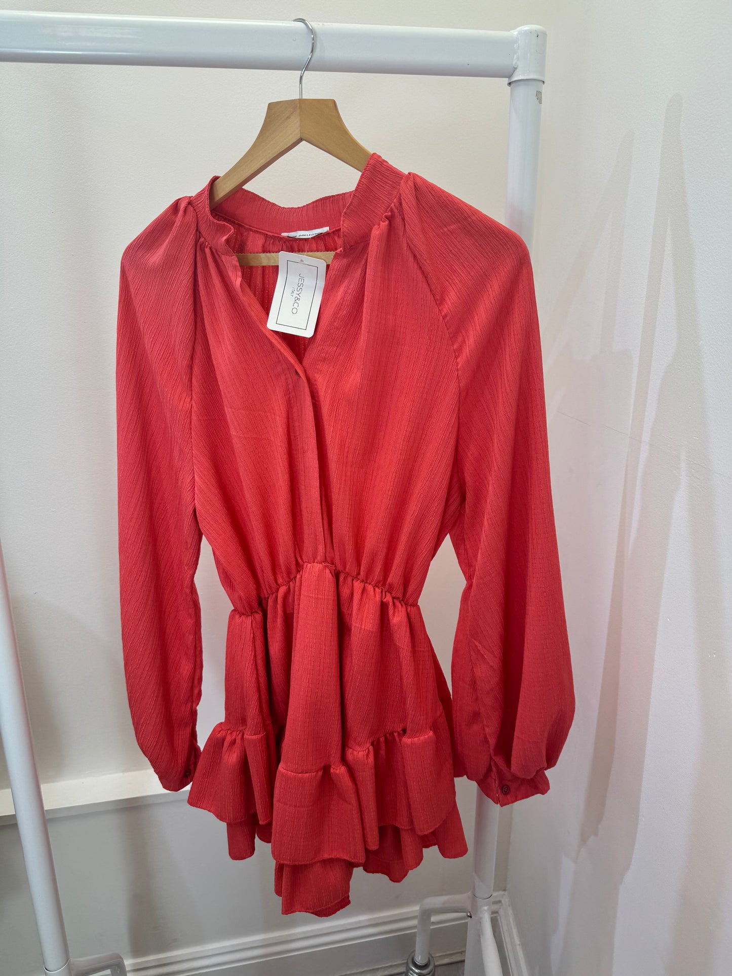 Autumn Frill Bottom Playsuit