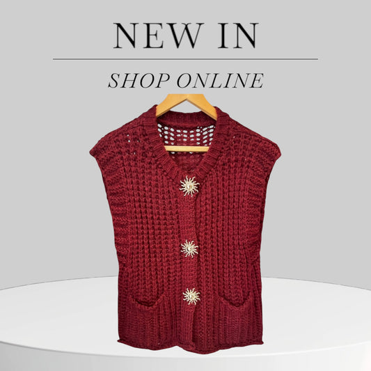 Melody waistcoat jumper