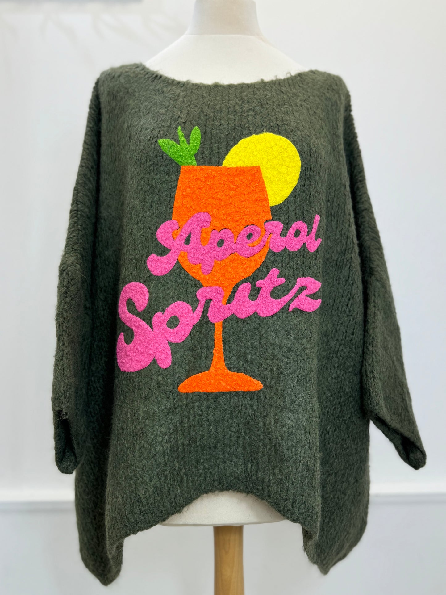 Hazel Aperol jumper
