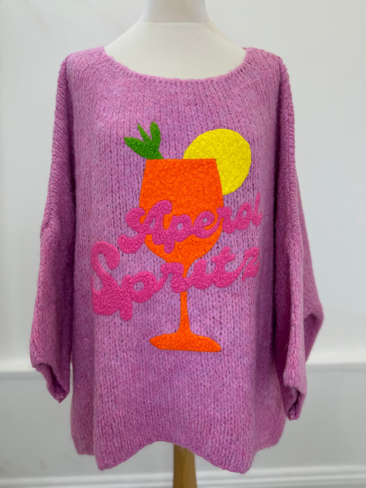 Hazel Aperol jumper