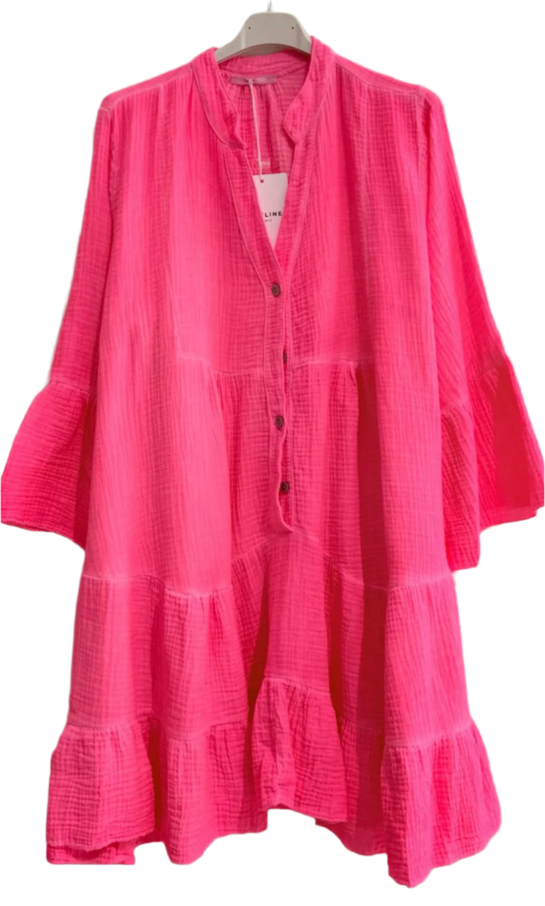 Neon smock dress