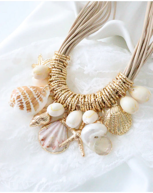Seashell necklace