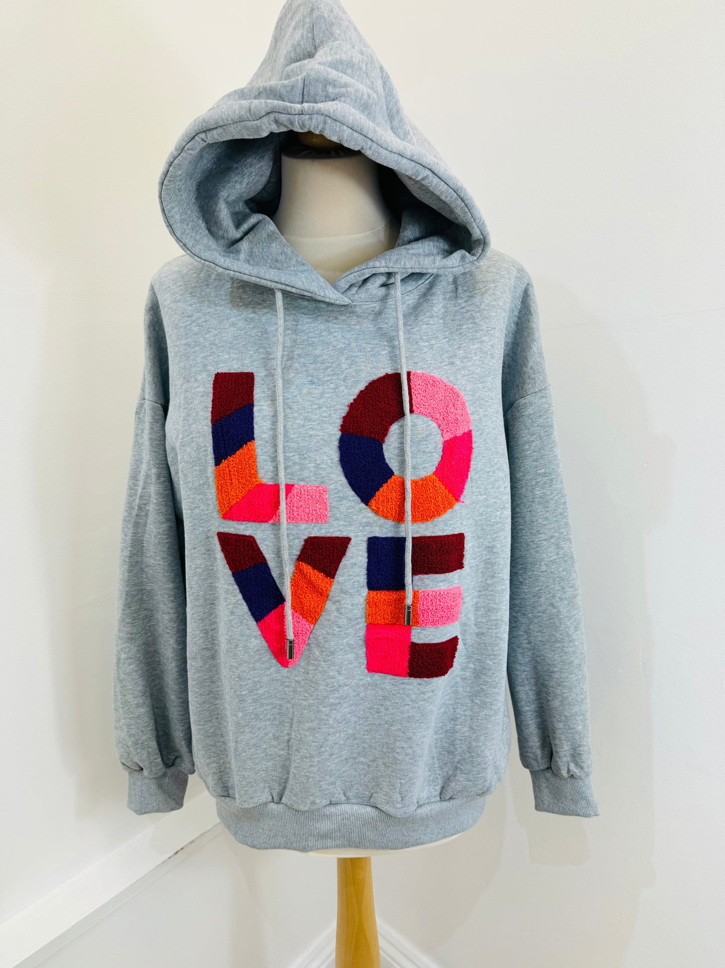 Love teddy bear hoodie