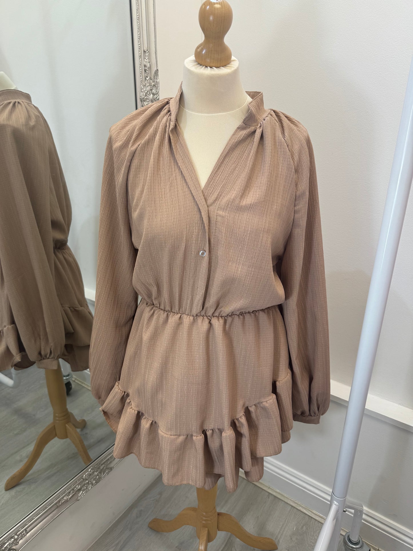 Autumn Frill Bottom Playsuit