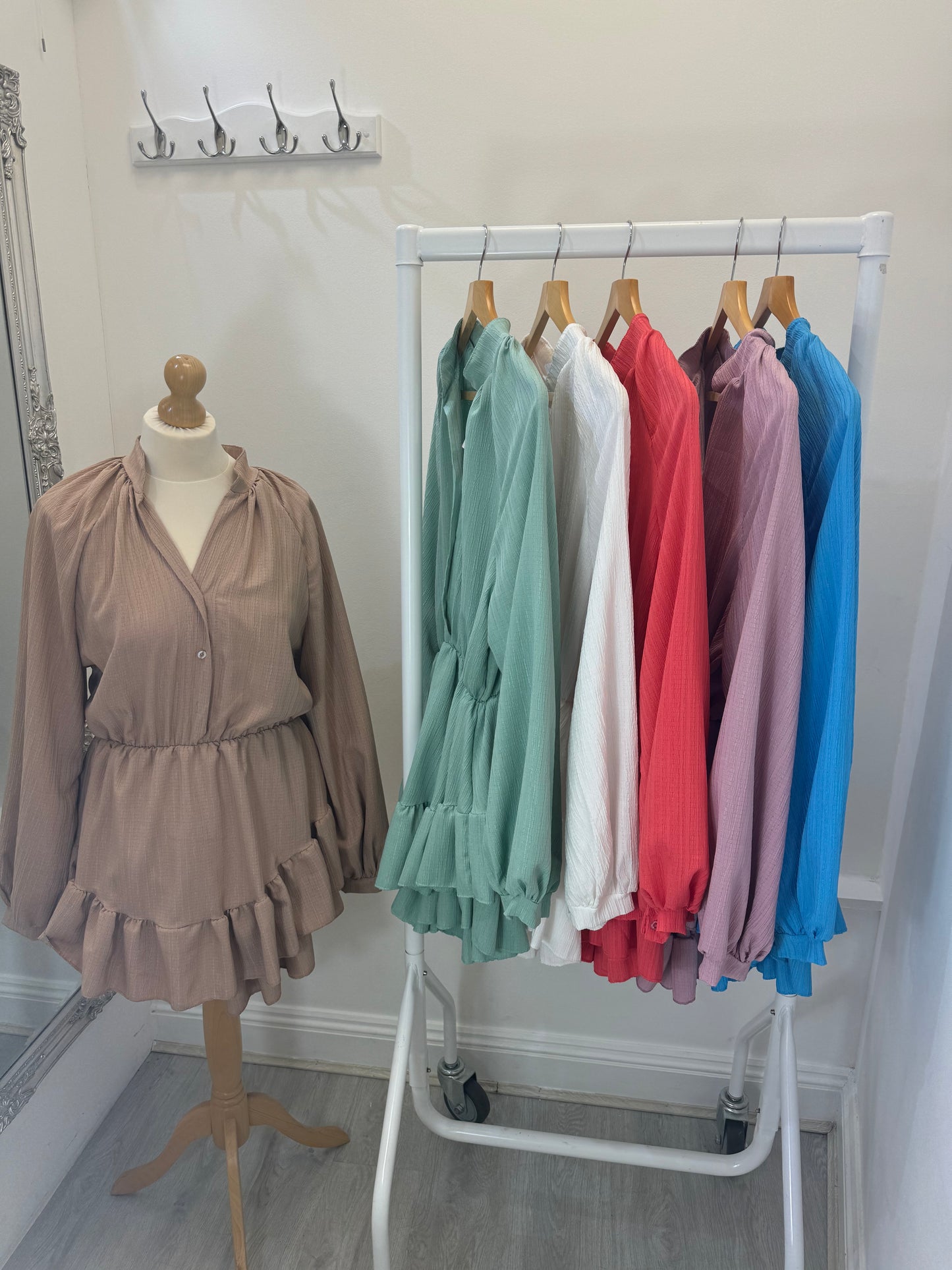 Autumn Frill Bottom Playsuit