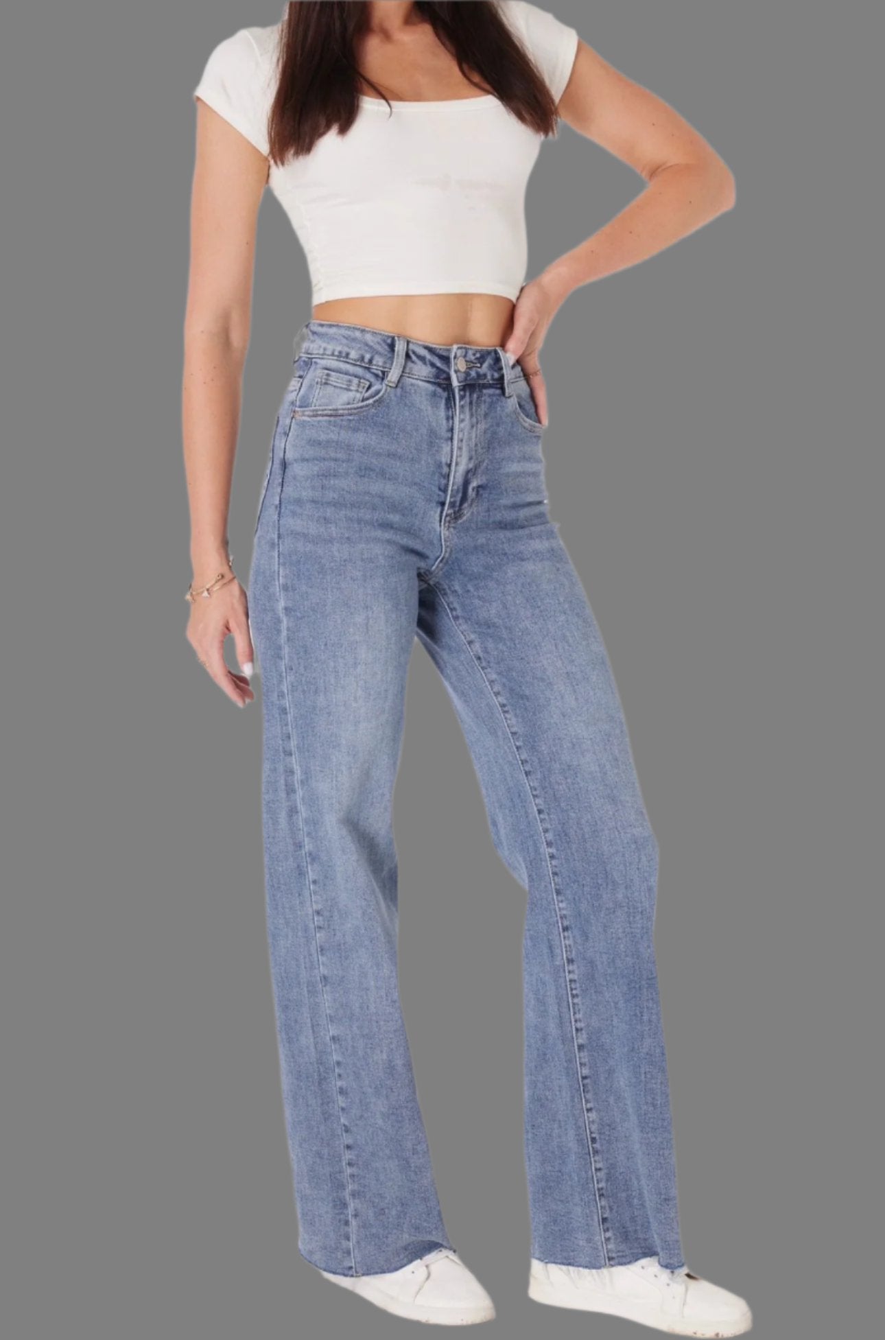 Scarlett jeans Raw Hem 262-7