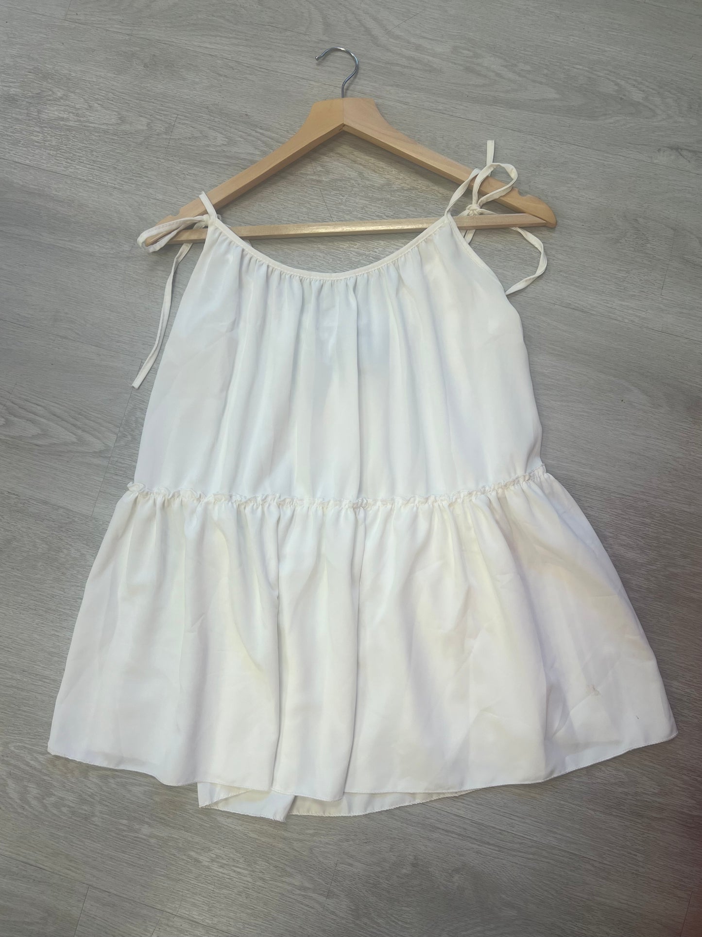 francesca frilly top