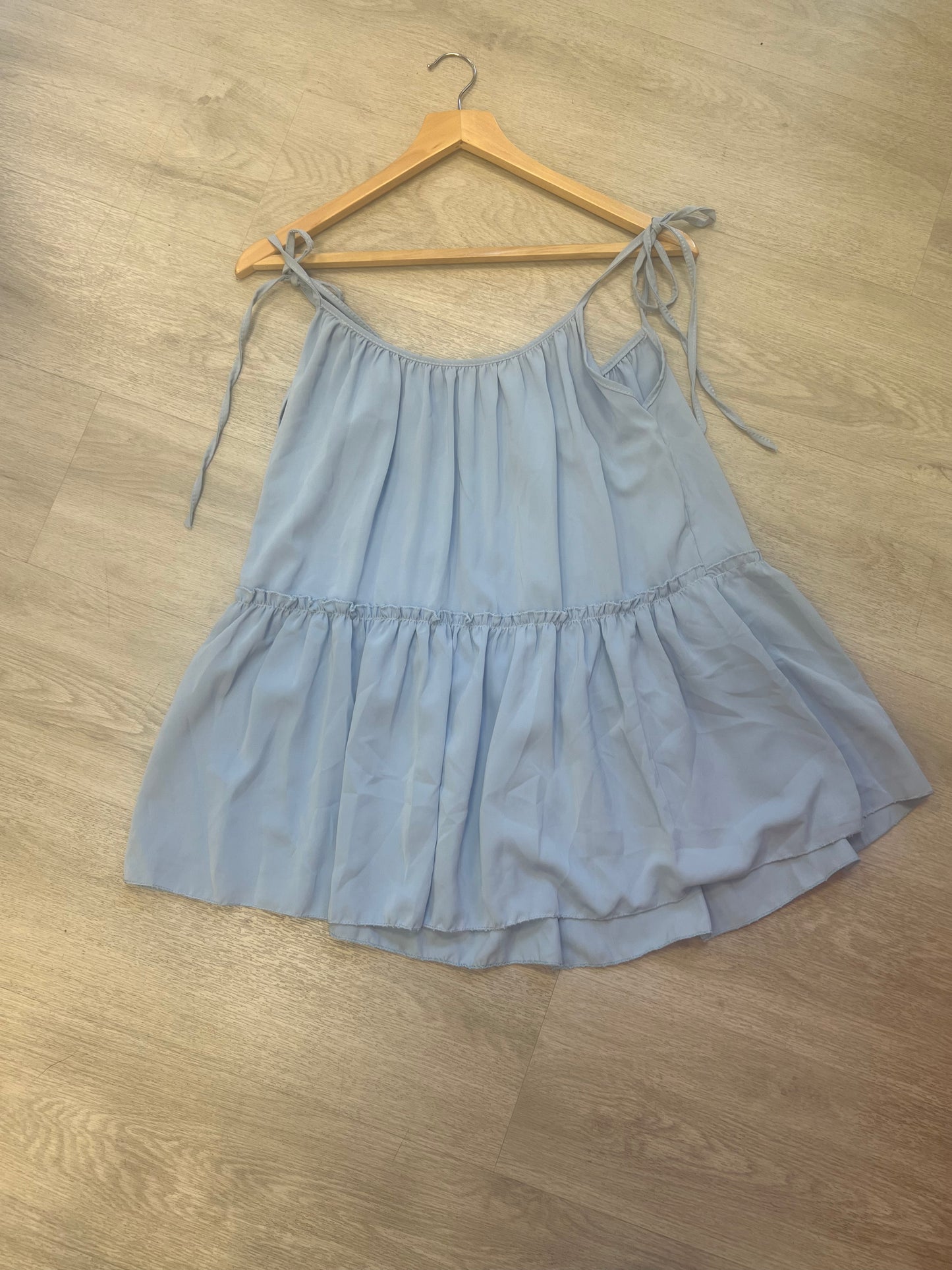 francesca frilly top