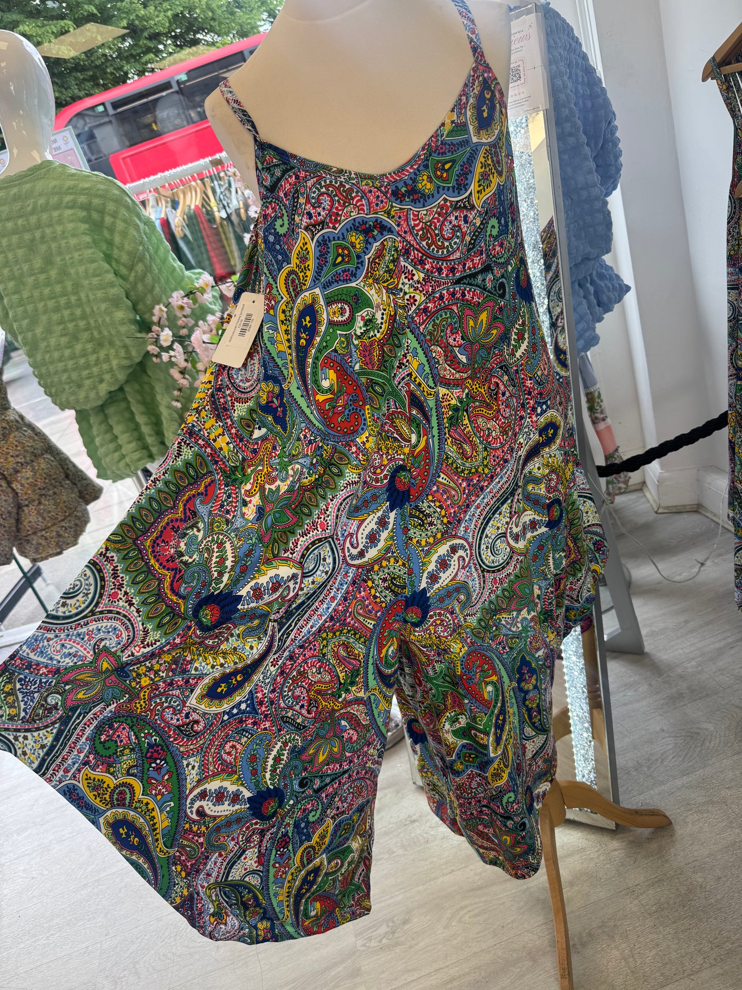 Multicoloured Paisley jumpsuit