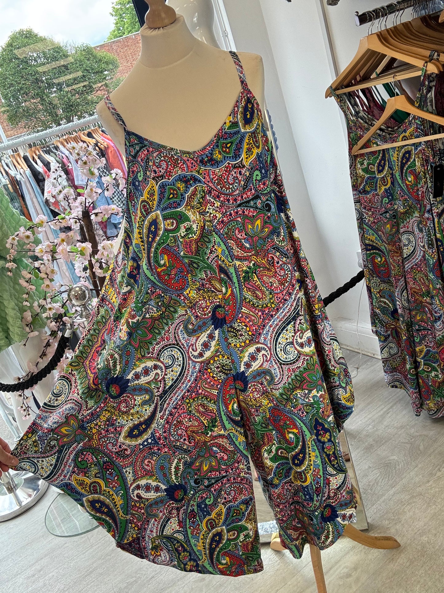 Multicoloured Paisley jumpsuit