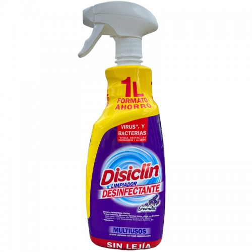 Disiclin XXL 1 Litre Lavender Disinfectant Multisurface Spray
