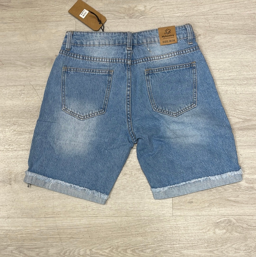 Denim Shorts LONG