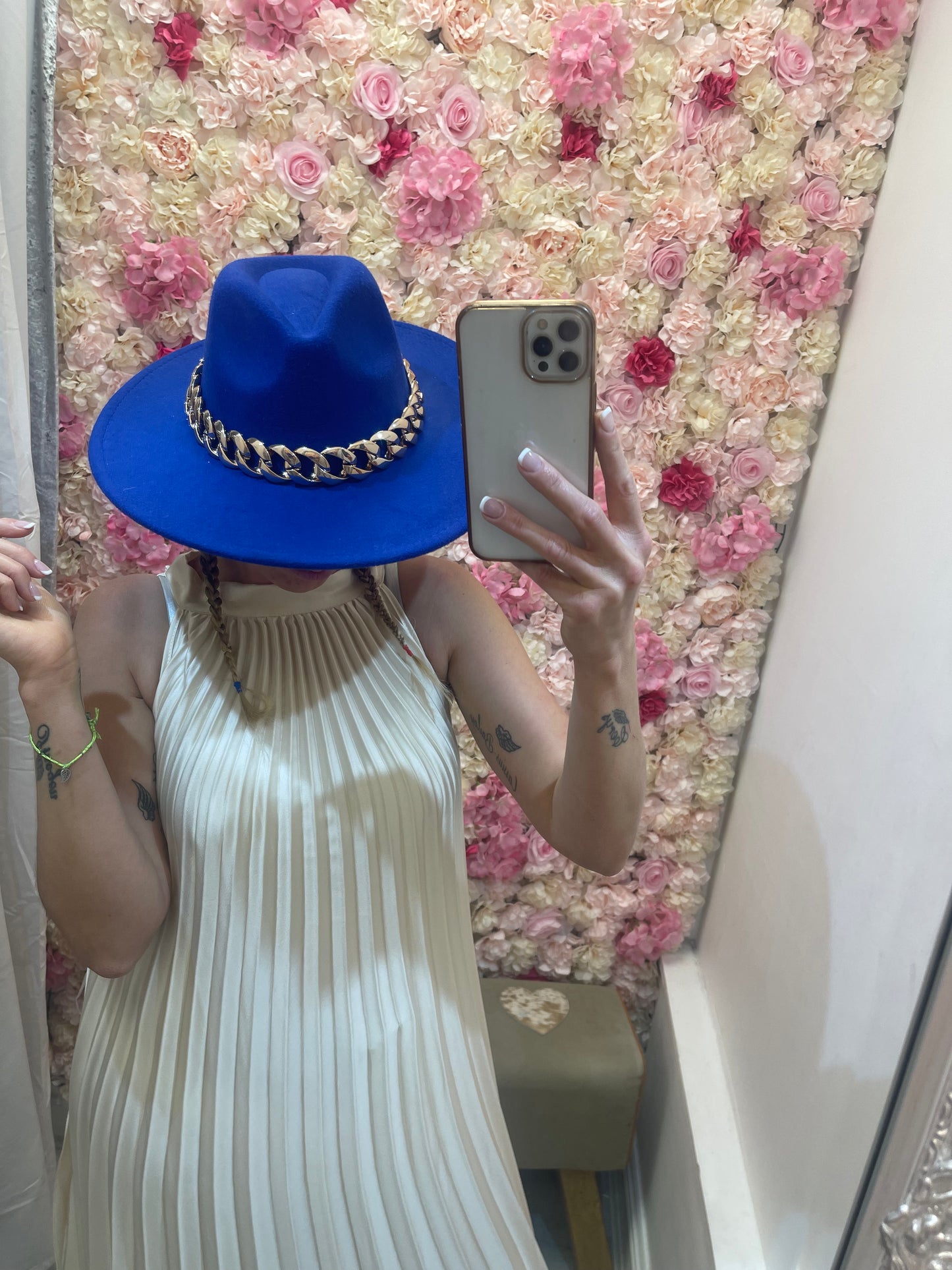 Hats with a chain