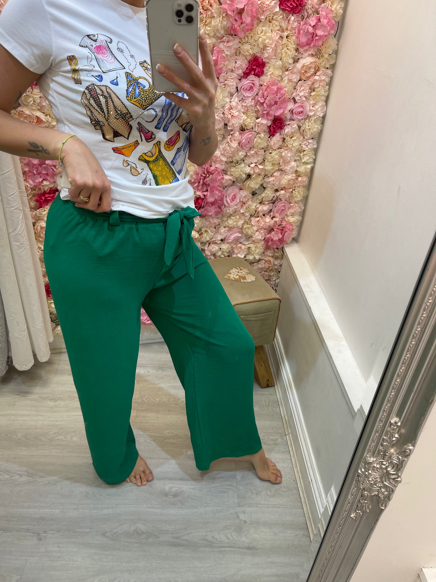 Tia Tie Belt Trousers