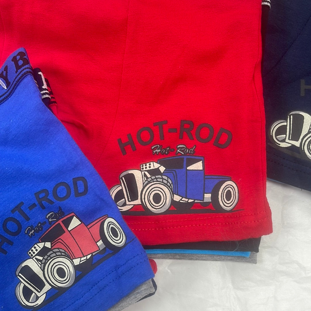 HOT ROD boys underwear set