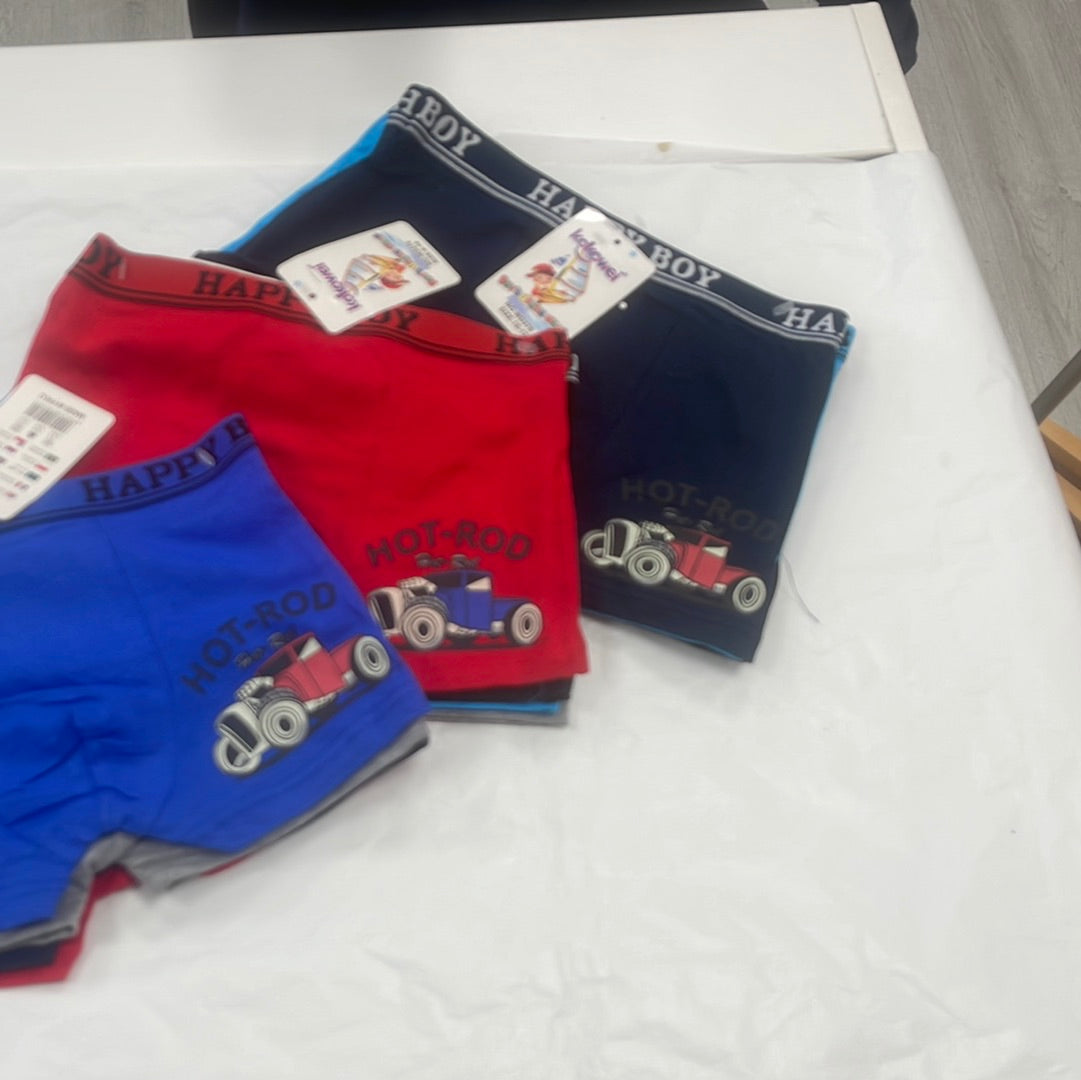 HOT ROD boys underwear set