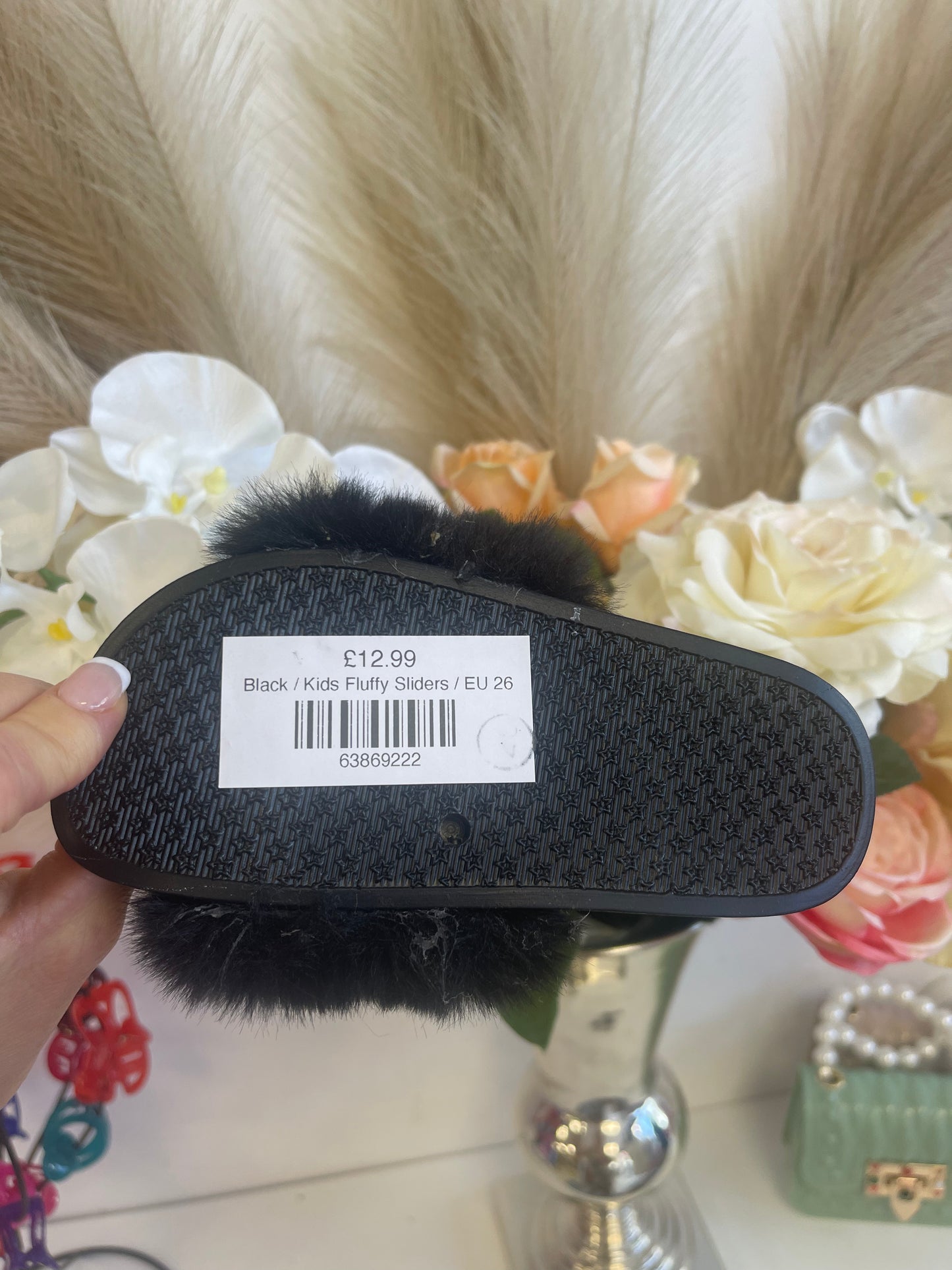 Kids Fluffy Sliders