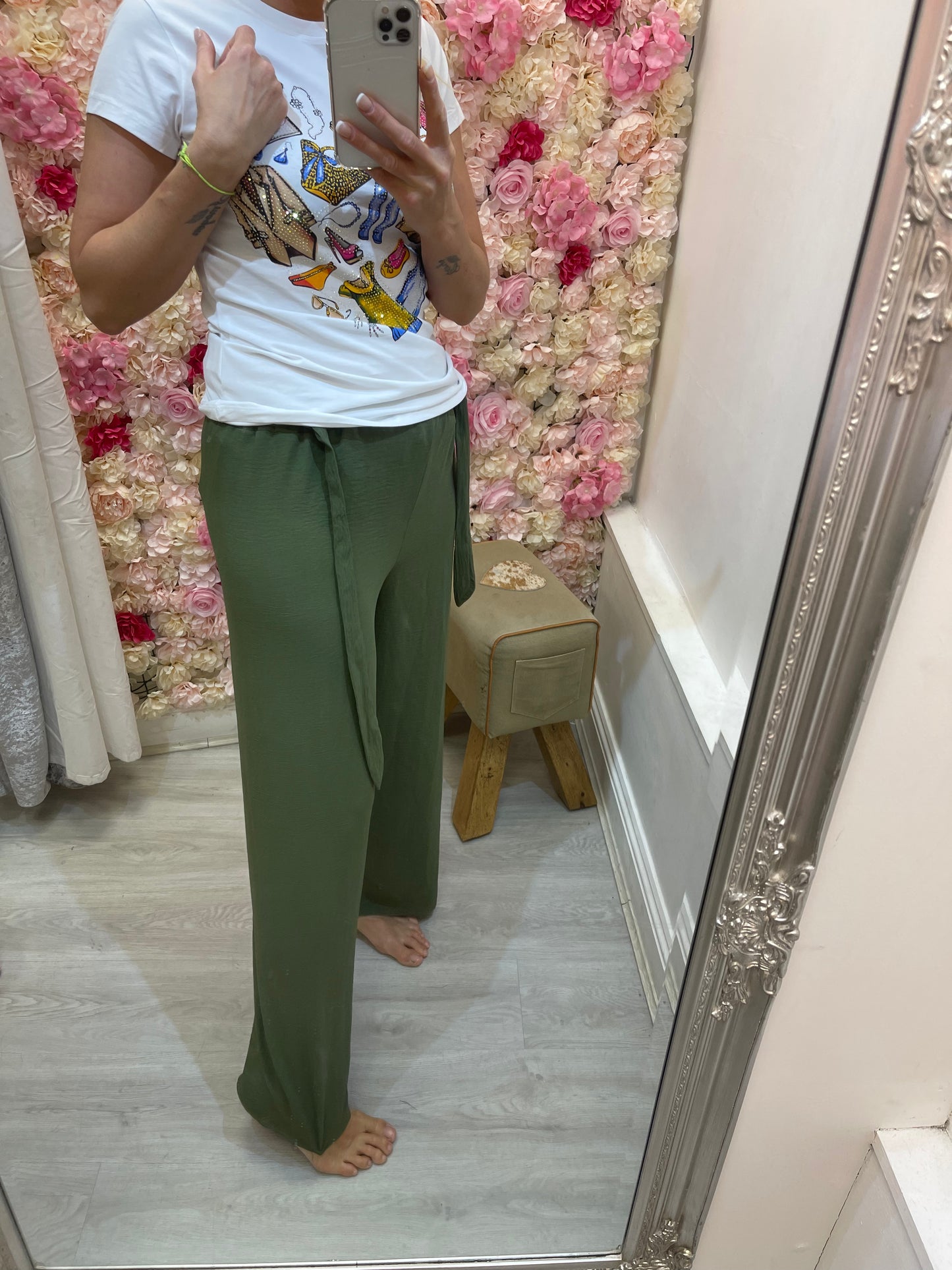 Tia Tie Belt Trousers