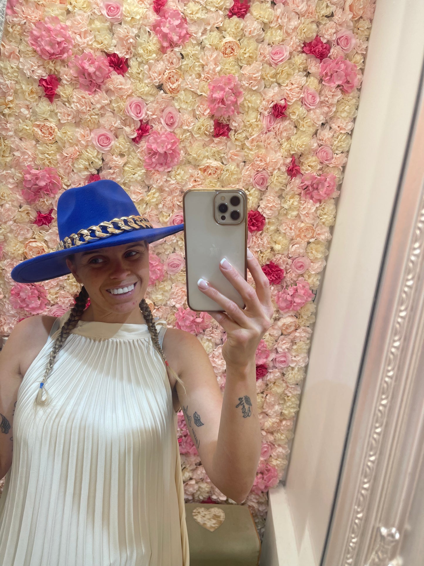Hats with a chain