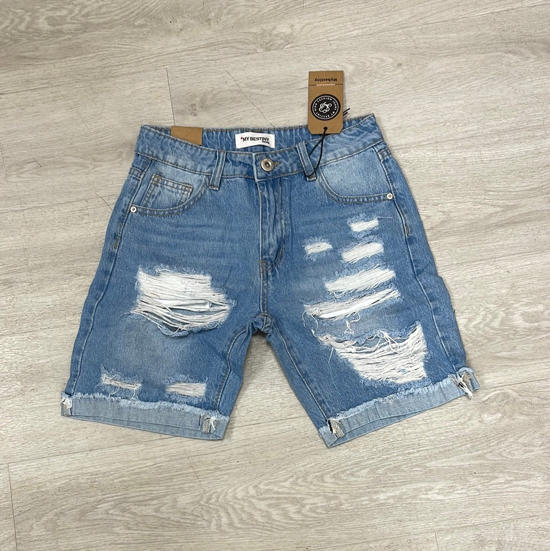 Denim Shorts LONG