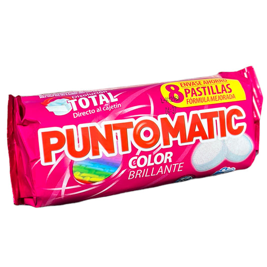 Puntomatic Detergent Tablets Colours