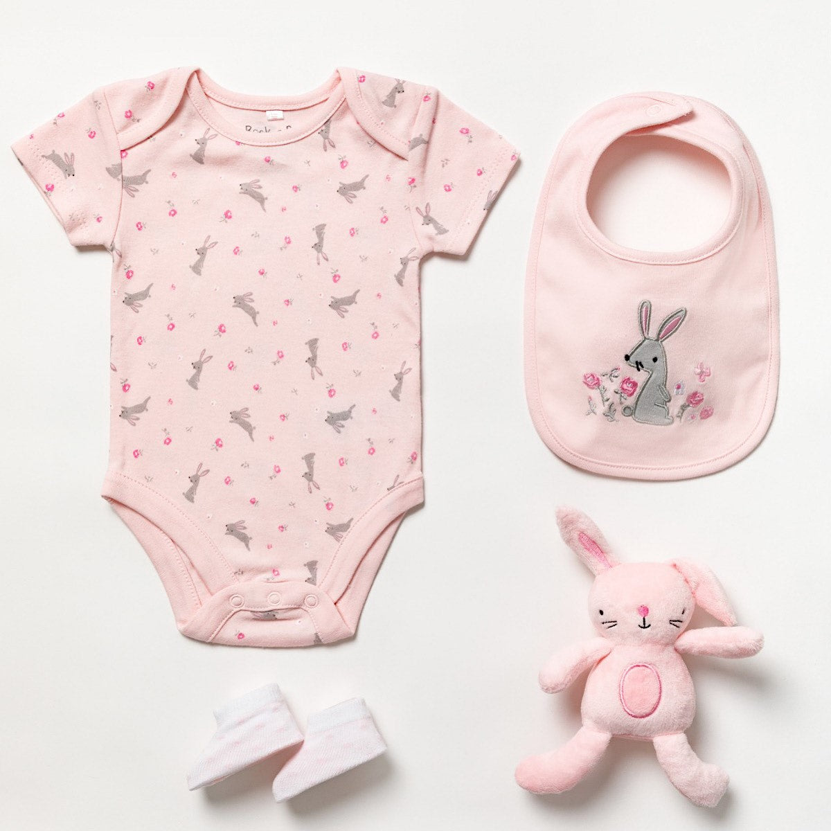 Sophia Pink Bunny Rabbit 4PC