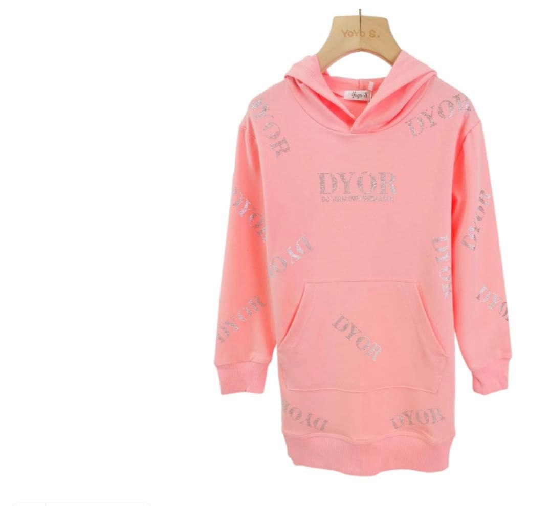 Diamante 'DYOR' Jumper Dress