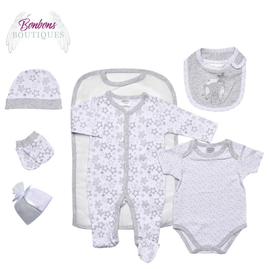 Elephant Welcome 7PC Layette
