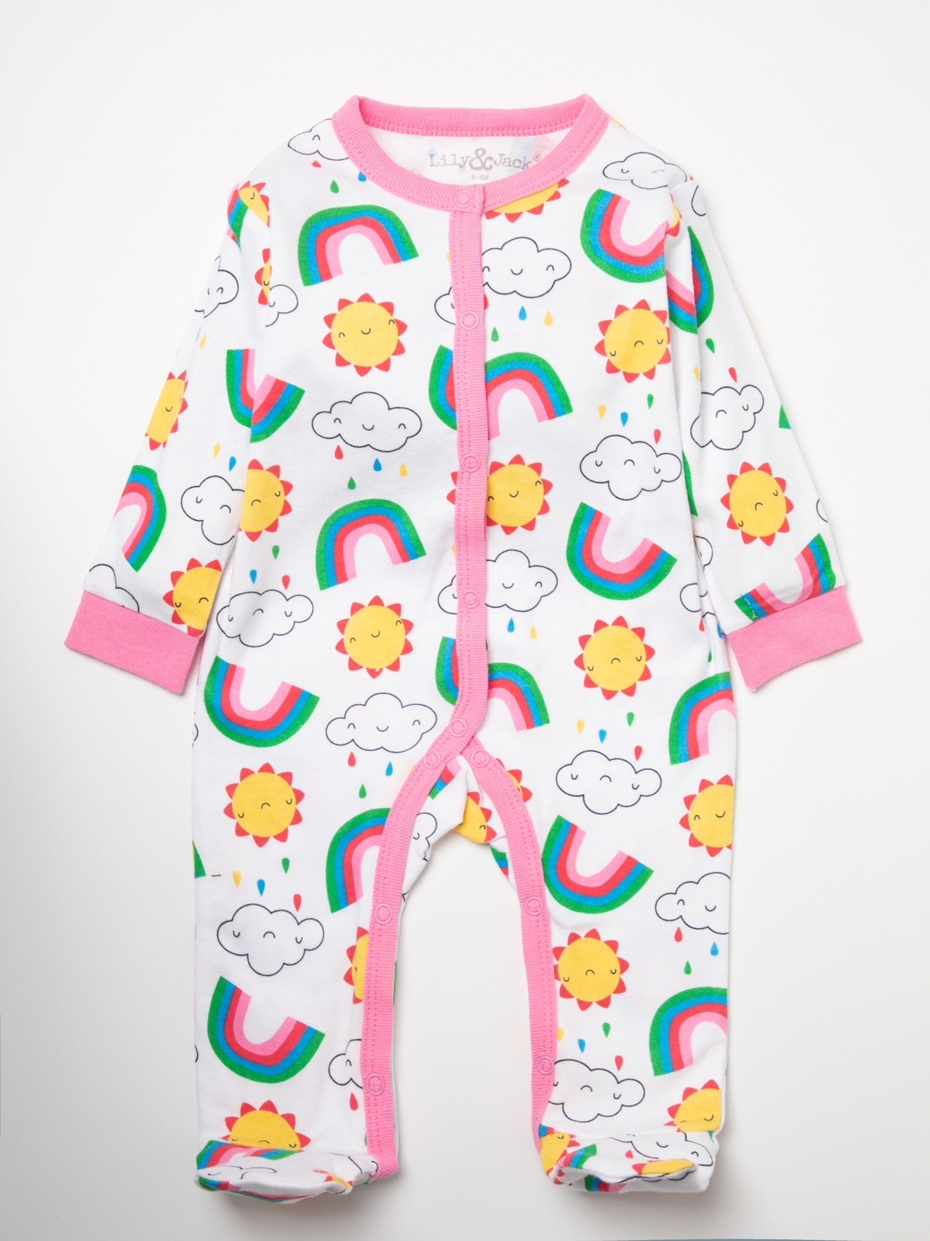 rainbow sunshine baby girl sets.