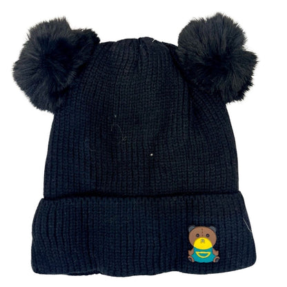 Kids Teddy Badge Hat