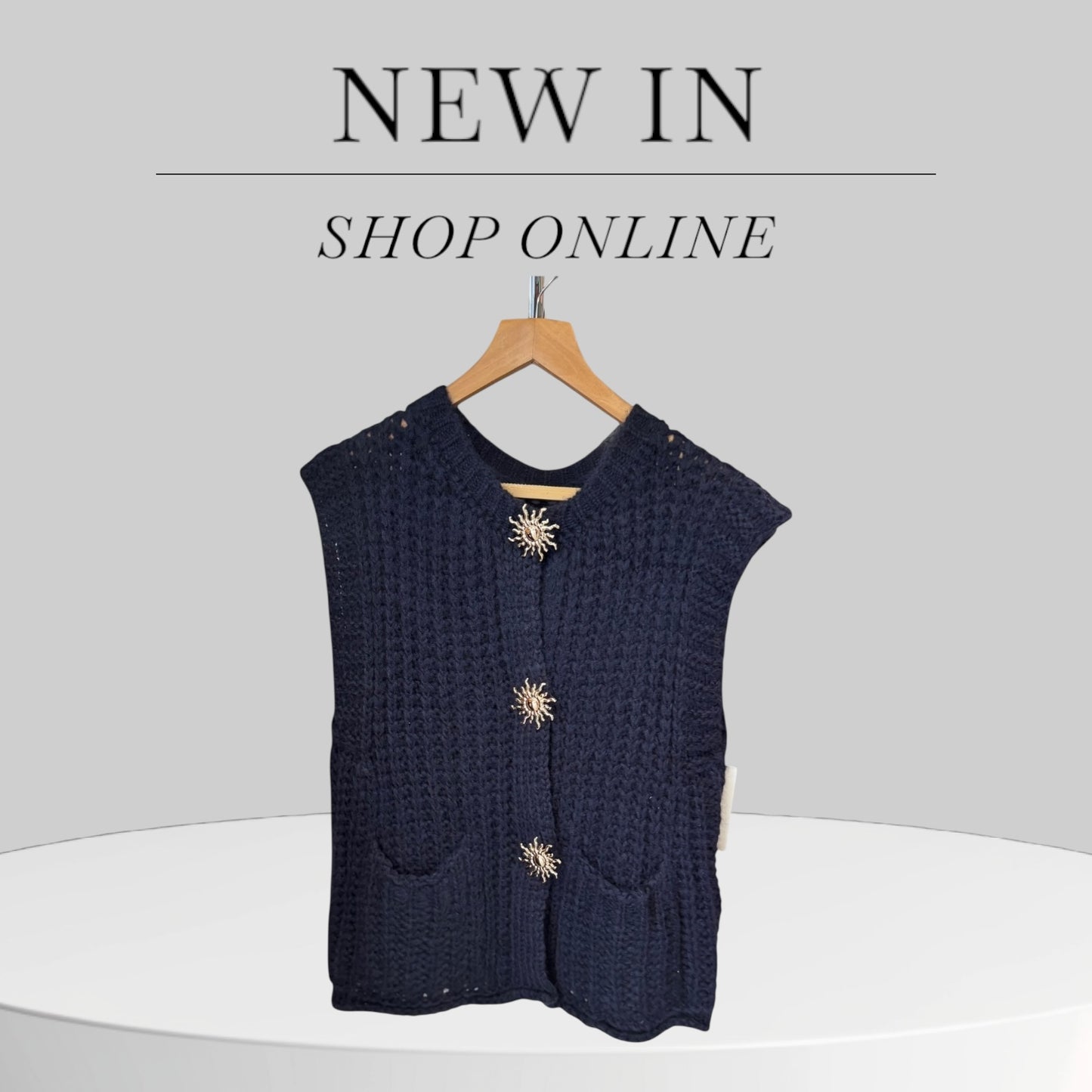 Melody waistcoat jumper