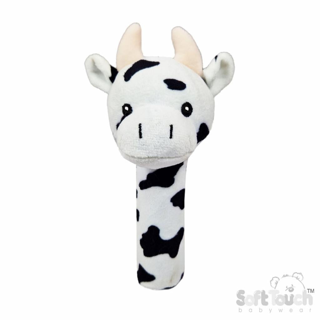 Soft Touch Cow Squeaky Toy