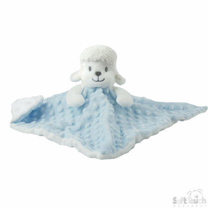 Pink and Blue Baby Lamb Comforter