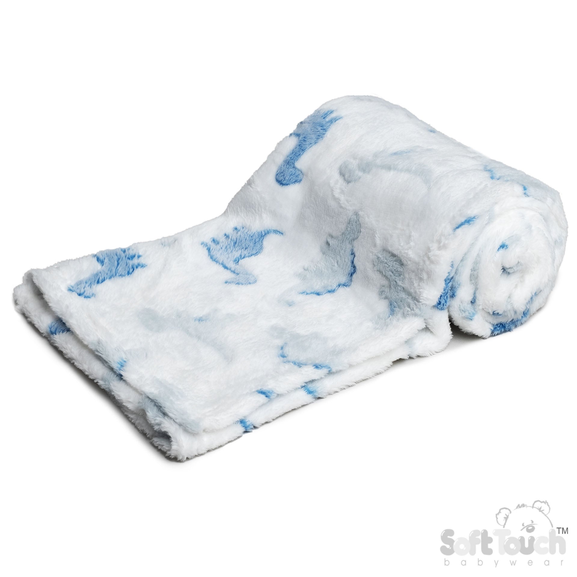 Ivory Dinosaur Blanket