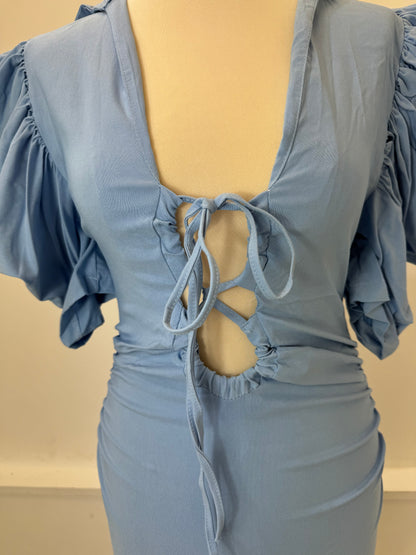 Antonia Lace Up Front Dress