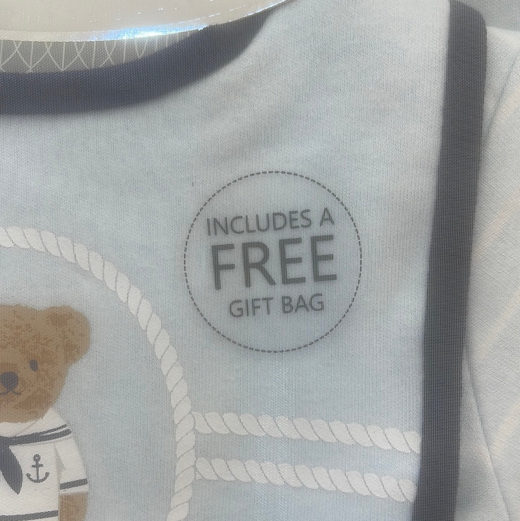 Blue Teddy Bear 5 piece set