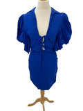 Antonia Lace Up Front Dress
