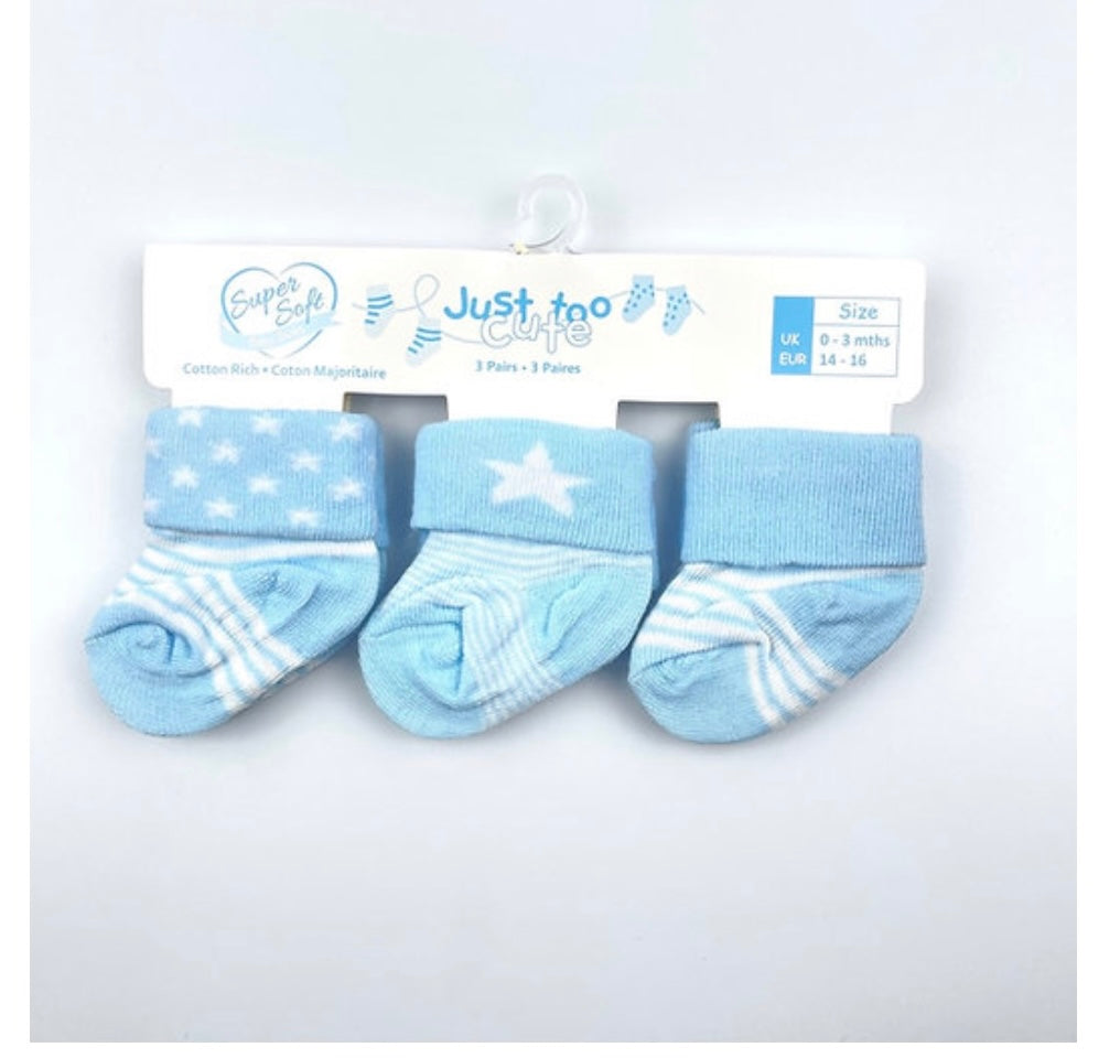 Triple Pack Socks