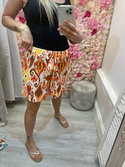patterned shorts