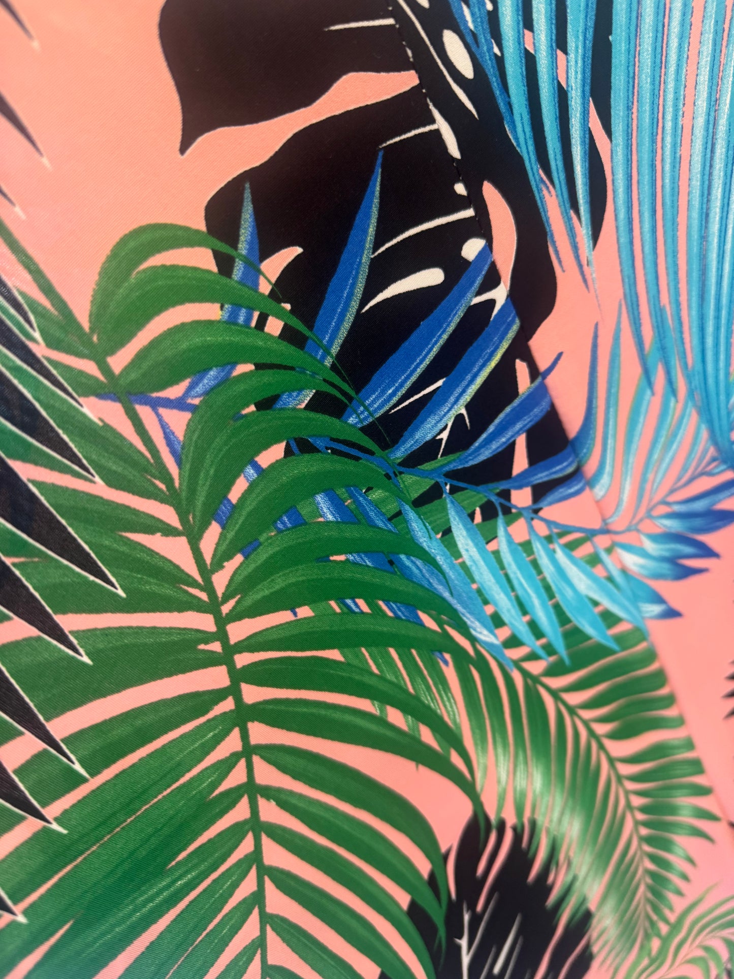 Pink leaf jumpsuit